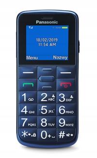 Panasonic KX-TU110 телефон для пожилых людей синий