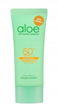 Holika Aloe Water Proof водонепроницаемый солнцезащитный крем SPF50