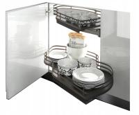 CARGO CORNER MAGIC ПОЧКА 900 ММ С ТЯГОЙ И ТОРМОЗОМ АНТРАЦИТ AMIX ACCESS