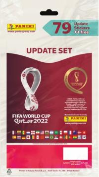 FIFA WORLD CUP QATAR 2022 UPDATE SET 80 NAKLEJEK