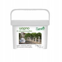 Известь для декисления почвы и побелки деревьев Super White 2 кг SUMIN бесплатно