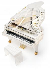 самогонное прозрачное пианино с подсветкой Schimmel K213 Inspirio Lux