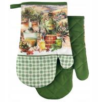 RĘKAWICE KUCHENNE Z MAGNESEM KUCHNIA OLIWA OLIWKI 2 SZTUKI