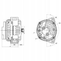 HELLA Generator 14 V / 120 A