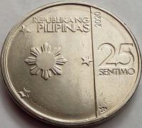 3479 - Filipiny 25 centymów, 2020