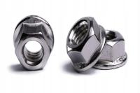 Nakrętka kołnierzowa DIN 6923 M10 nierdzewna INOX 10 szt.