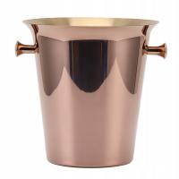 Wiaderko na lód z uchwytami Wanna chłodząca do piwa i wina ze stali E5
