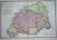 1780 Oryginał MAPA GALICJA KRAKÓW RZESZÓW PRZEMYŚL NOWY SĄCZ TARNÓW ŚLĄSK