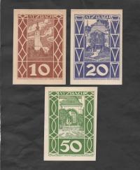 KOLEKCJA AUSTRIA -- ATZBACH, 3 sztuki, (N355)