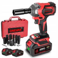 KLUCZ UDAROWY AKUMULATOROWY 1200NM DO KÓL 20V 1/2” walizka 2X AKU ZESTAW