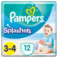 Подгузники Pampers Splashers, подгузники для воды размер 3-4 12 шт.