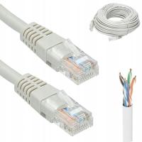 Сетевой кабель Lan кабель витая пара UTP Cat 5e 15 м