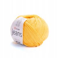 Пряжа YarnArt Jeans 50g 160M 35 желтый