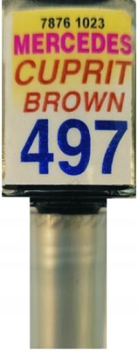 MERCEDES 497 CUPRIT BROWN LAKIER SAMOCHODOWY ZAPRAWKA DO RYS ARASYSTEM 10ML