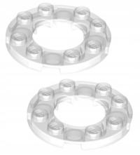 LEGO płytka okr. 4x4 tr.clear 2 szt. 28620 11833 N