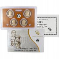2013 US Mint Presidential $1 Coin Proof Set