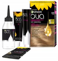 Garnier Olia Permanentna Koloryzacja Farba Do Włosów 8.0 Kolor Blond