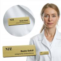 Персональный идентификатор именной Магнит магнитная застежка гравер