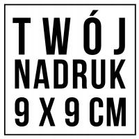 nadruk flex na koszulkę torbę różne kolory 9x9 cm