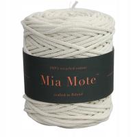 Miamote шпагат 100% хлопок плетеный для макраме натуральный 5 мм 100 м