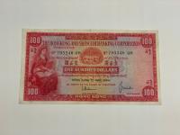 Hong Kong - 100 dolarów - 1964 - bardzo rzadki