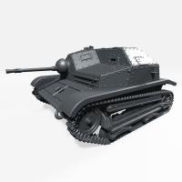 Tankietka TKS z działkiem 20mm FK-A wz.38 - zamknięty właz - 1:72