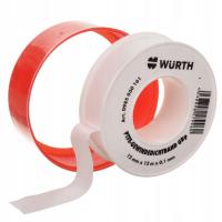 WURTH Taśma do gwintów PTFE 12mmX12mX0,1mm 1 szt