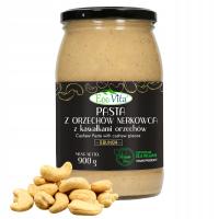 Pasta z Orzechów Nerkowca z Kawałkami Orzechów 900 g Chrupiąca Wegańska