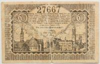 Notgeld Żytawa Zittau in Schlesien Śląsk 50 pfennig fenigów 1919 rok