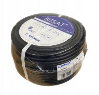 Kabel antenowy 75Ohm Bitner 1,05/5 (BiTSAT 757 BLACK) - zewnętrzny - 100m