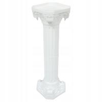 DROGA WYSOKIE FILARY DO WYSTROJU ŚLUBU STYLE RZYMSKIE BIAŁE KOLUMNY