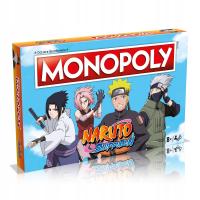 MONOPOLY Naruto gra planszowa POLSKA KOLEKCJONERKA rodzinna ekonomiczna