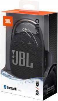 Новый портативный динамик JBL Clip 4 черный 5 Вт !ТОП!