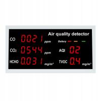 .Portable Air Quality Monitor, Measure Accurate Multi Function 5 in1 Gas