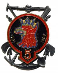 Odznaka 5 Brygada Saperów Kraków WP III RP