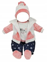детская одежда для куклы BORN Baby куртка клоун 269