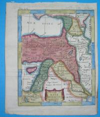 1769 oryginał ŁADNA MAPA TURCJA CYPR IZRAEL ARMENIA GRUZJA IRAK SYRIA LIBAN