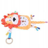 Kreskówka ieszająca zabawka kojący ręcznik pluszowa zabawka w wieku 0-3 lat