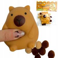 Gniotek Mochi Słodka Kapibara Squishy SENSORYCZNY Kawaii IS