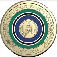 AUSTRALIA 2$ 2025 Flaga