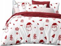 KOMPLET POŚCIEL ŚWIĄTECZNA 160x200 +2 POSZEWKI DWUSTRONNA DUŻO WZORÓW MODNA