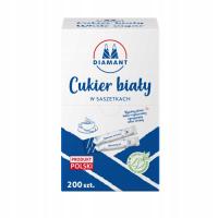 CUKIER Biały DIAMANT W Saszetkach 200x5g
