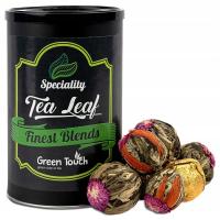 Зеленый сенсорный чай набор 10 x цветущий чай банок