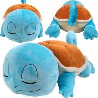 Pokemon SQUIRTLE Śpiący Pluszak 45cm Maskotka 0220