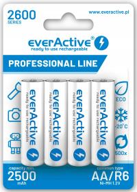 Akumulator Ni-MH Everactive AA (R6) 2600 mAh 4 szt.