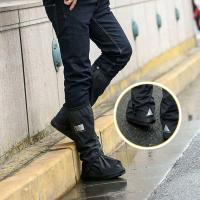 Nieprzemakalne nakładki na buty - pokrowce z odblaskiem XXL
