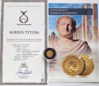 Palau 1 dolar 2010 Aureus Tytusa waga 0.5 gr złoto 999 UNC