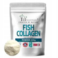 Рыбный гидролизованный коллаген 100% 500 г чистый порошок без добавок
