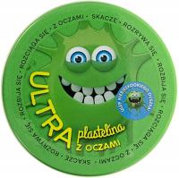 ULTRA PLASTELINA Z OCZAMI EPEE ZIELONA 80g