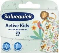 SALVEQUICK ACTIVE KIDS wodoodporny plaster do cięcia 10 x 6 cm 7 sztuk
